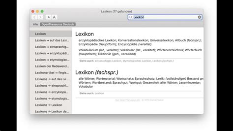 openthesaurus deutsch